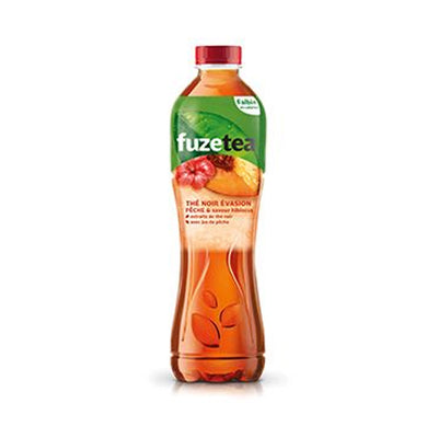 FUZE TEA THÉ NOIR PÊCHE INTENSE 40CL X 12