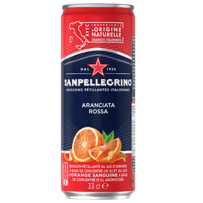 SAN PELLEGRINO ARANCIATA ROSSA PACK DE 24 X 33CL