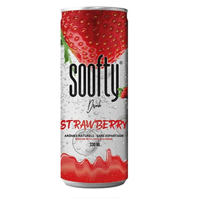 SOOFTY DRINK FRAISE PACK DE 24 X 33CL