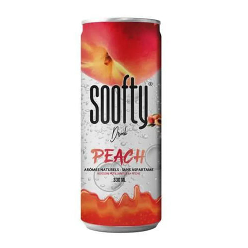 SOOFTY DRINK PÊCHE PACK DE 24 X 33CL