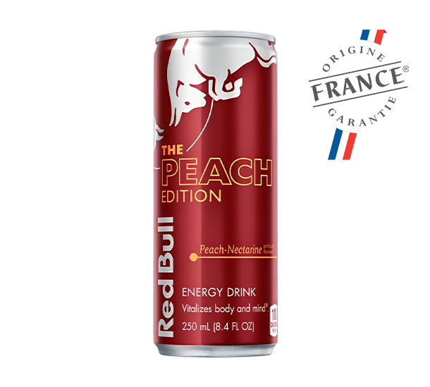 Red Bull Édition Pêche 24 x 25CL