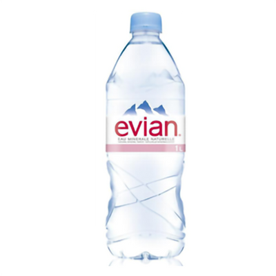 EVIAN MINÉRALE NATURELLE PLATE 1L X 6