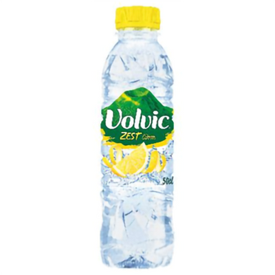 VOLVIC MINÉRALE NATURELLE PLATE CITRON 50CL X 24