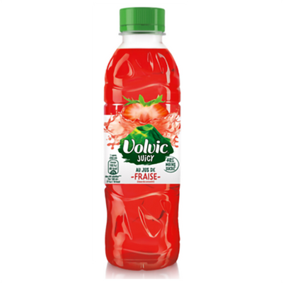 VOLVIC MINÉRALE NATURELLE PLATE FRAISE 50CL X 24