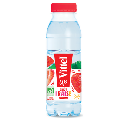 VITTEL GOÛT FRAISE BIO 33CL X 4 X 6 PET