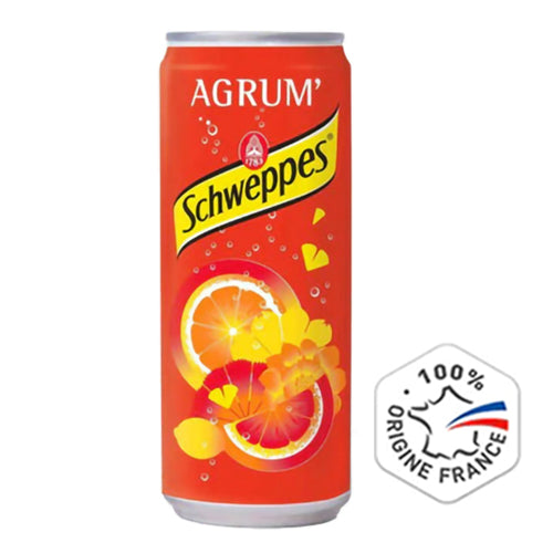 SCHWEPPES AGRUM SLIM PACK DE 24 X 33CL