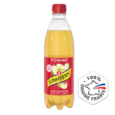 SCHWEPPES POMME PACK DE 24 X 50CL