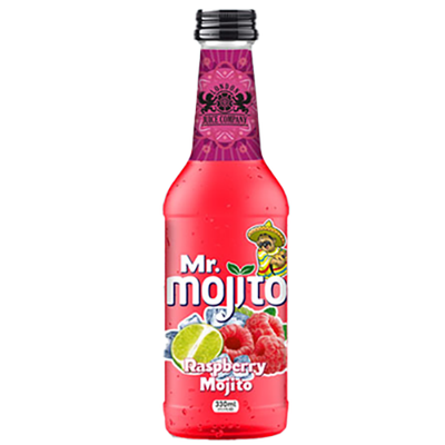 MR MOJITO FRAMBOISE PACK DE 24 X 33CL