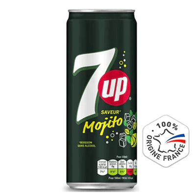 7UP MOJITO PACK DE 24 X 33CL