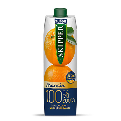 SKIPPER. SANS SUCRE ORANGE BRIK 1000ML X 12