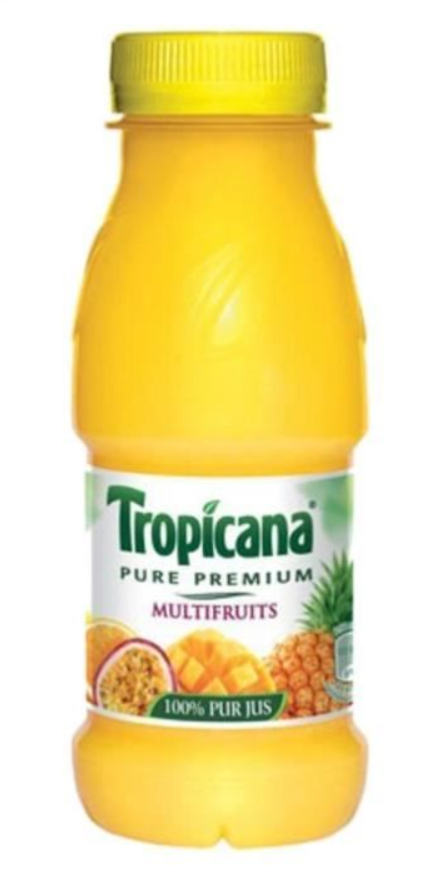 TROPICANA MULTIFRUIT 25CL X12