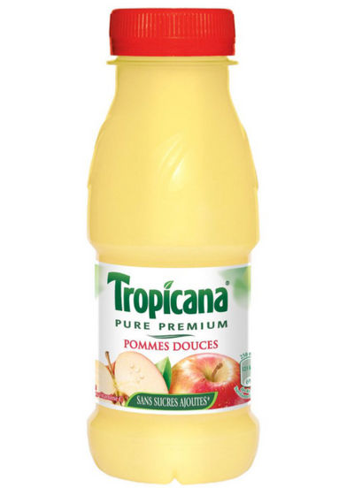 TROPICANA PURE PREMIUM POMMES DOUCES 25CL X12