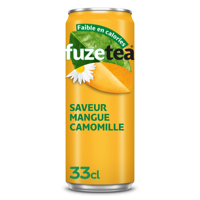 FUZE TEA THÉ VERT MANGUE CAMOMILLE 33CL X 24