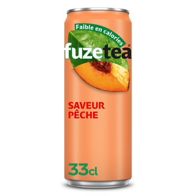 FUZE TEA PECHE SLIM BOITE 33CL X 24