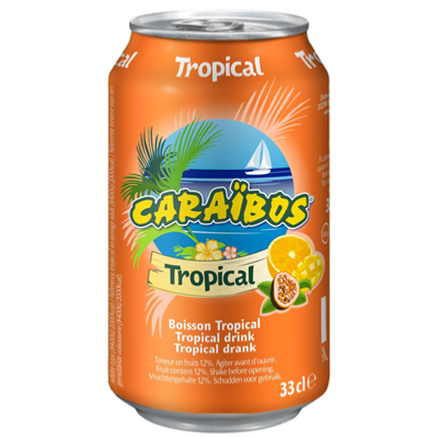 CARAIBOS TROPICAL 33CL X 24