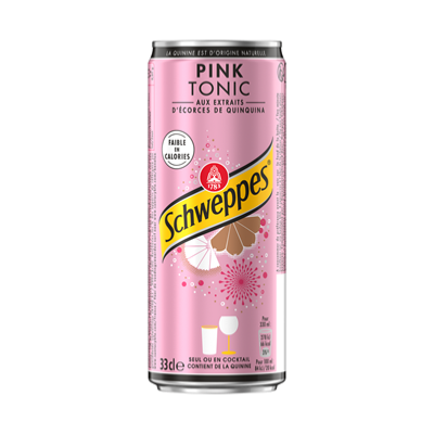 SCHWEPPES PINK TONIC PACK DE 24 X 33CL